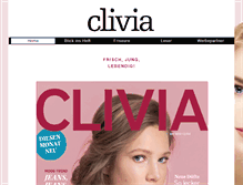 Tablet Screenshot of clivia.de